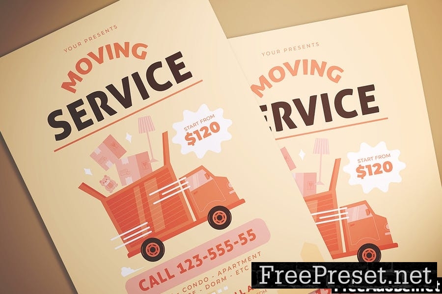 Moving Service Flyer