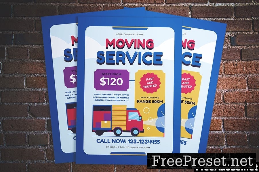 Moving Service Flyer