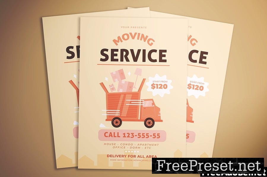 Moving Service Flyer