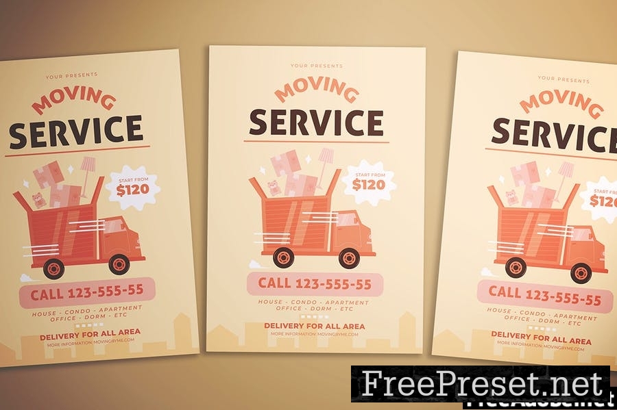 Moving Service Flyer