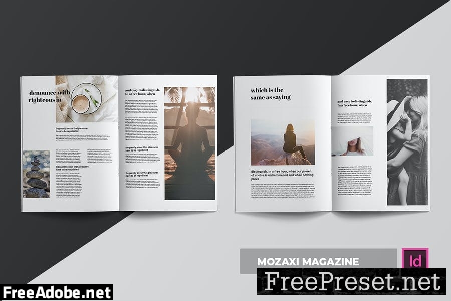 Mozaxi | Magazine Template 4BWFP86