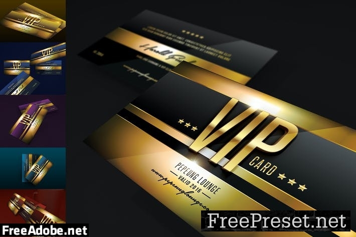 Multipurpose Colorfull Vip Card Y7R7JV