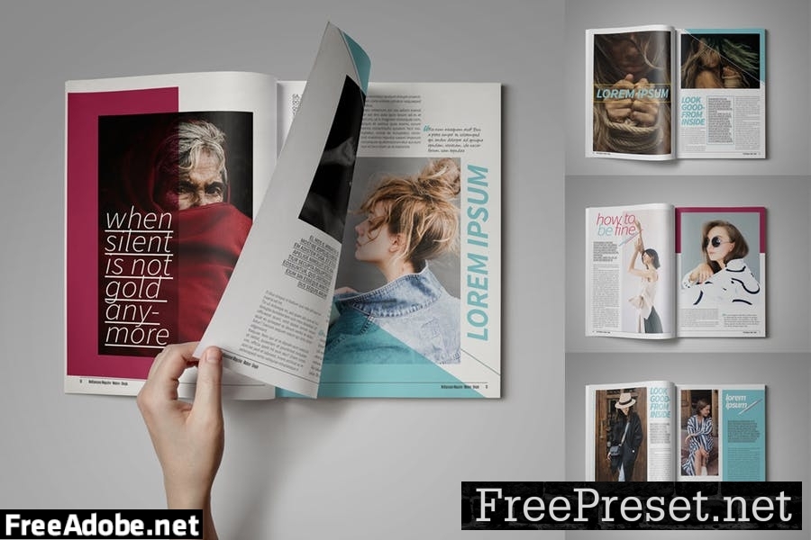 Multipurpose Magazine Template C6RSE3T