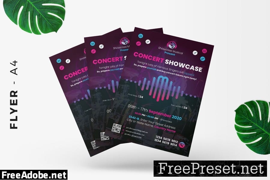 Music Concert Flyer Design