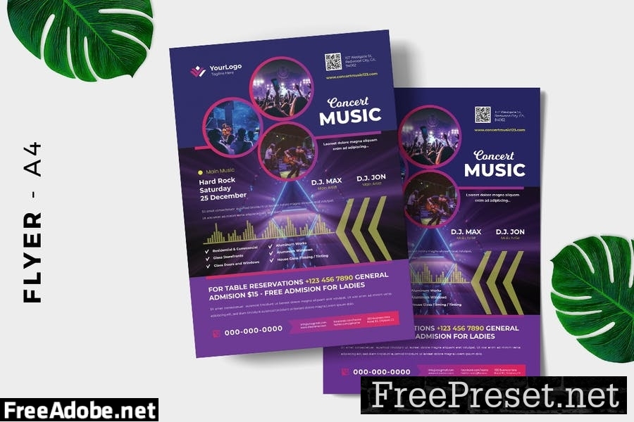 Music Concert Flyer Design ZFJM2A9