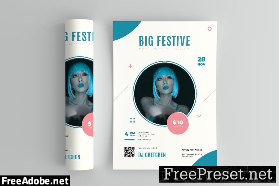 Music Festival Event Flyer SE2X2M9