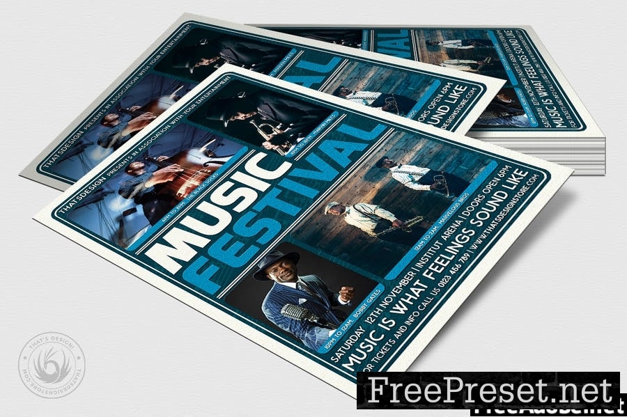 Music Festival Flyer Template V5