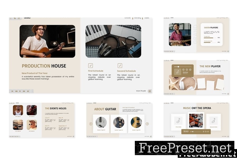 Music Inter - Powerpoint Template DUM9NT8