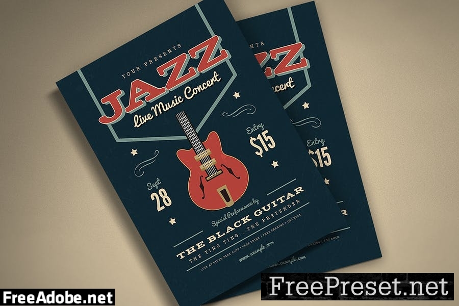 Music Jazz Flyer/ Poster