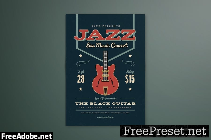 Music Jazz Flyer/ Poster