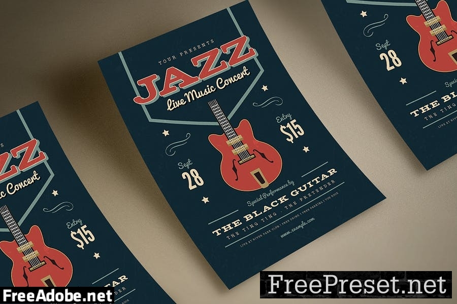 Music Jazz Flyer/ Poster