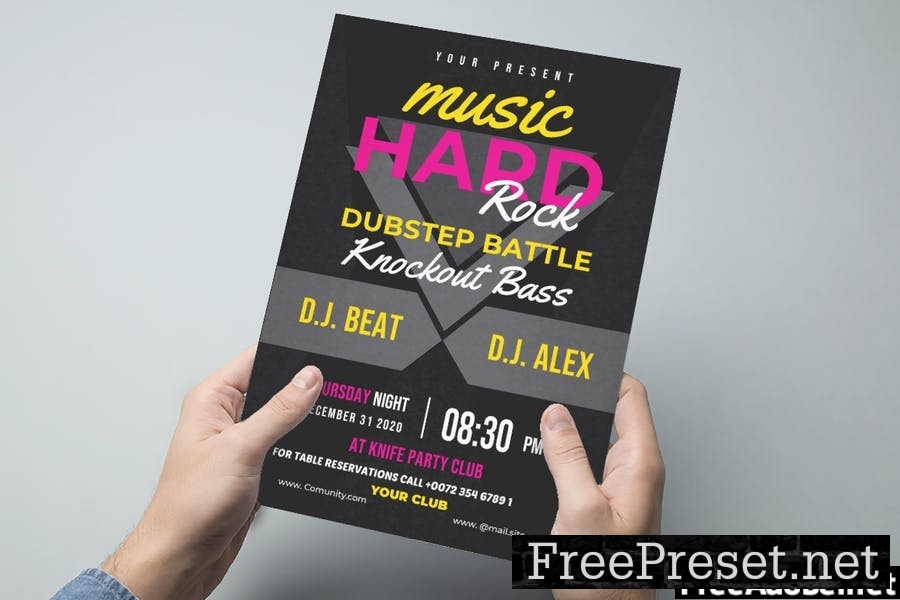 Music Night Flyer vol 2