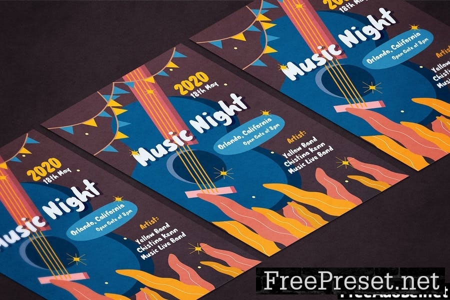 Music Night - Flyer Z3TWEZQ