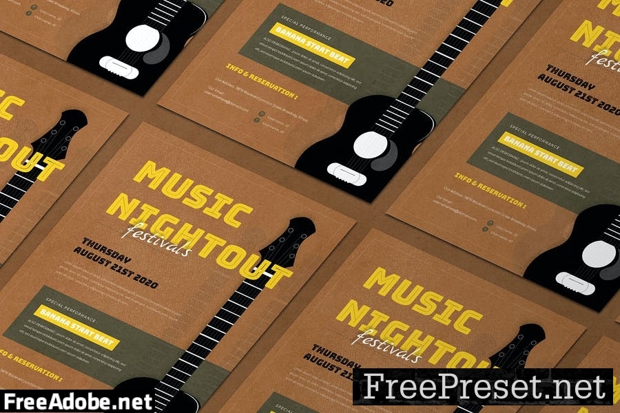 Music Nightout - Flyer MZ78Y34