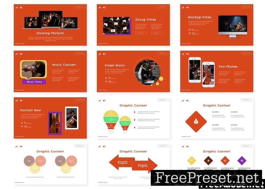 Musicions - Presentation Template