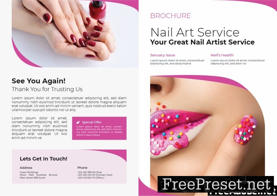 Nail Art Brochure