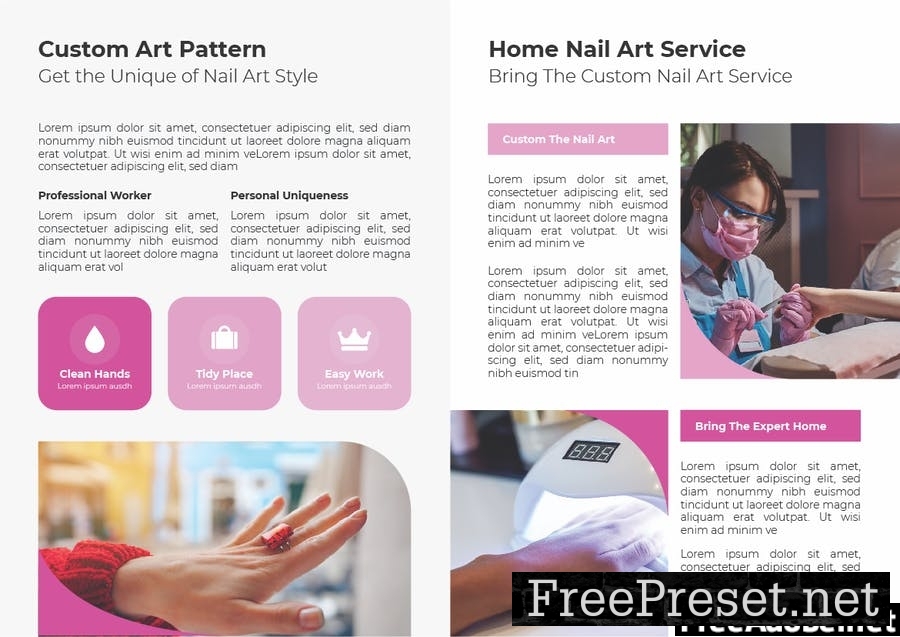 Nail Art Brochure