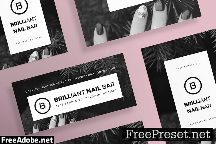 Nail Salon Flyer and Poster Template KJP4RC