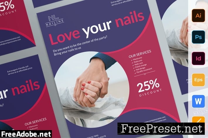 Nail Studio Poster 8ML4Y6N