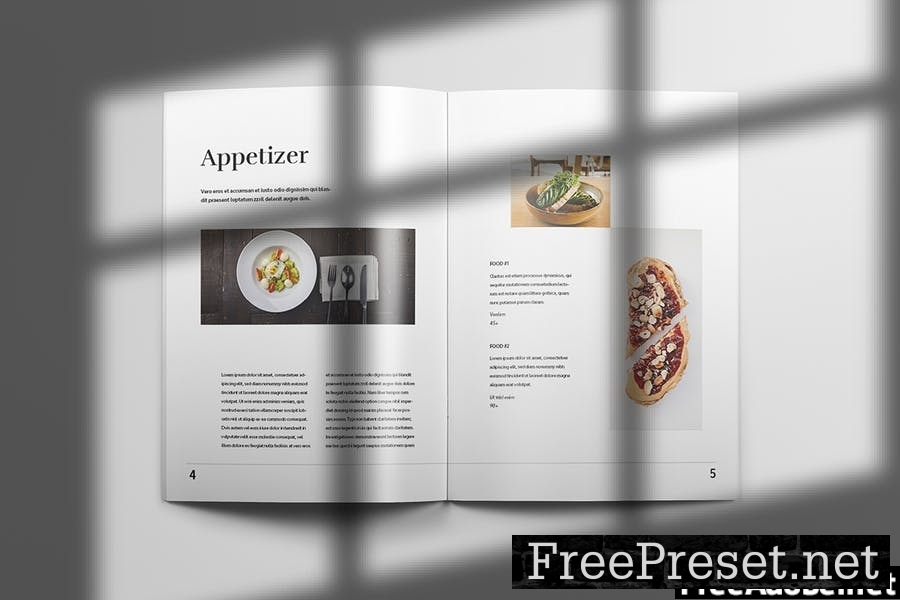 Nakiri - Brochure Food Template Indesign