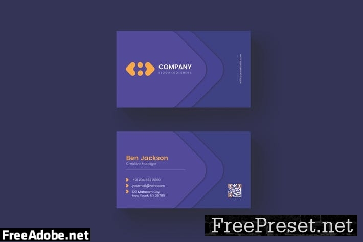 Name Card Template WAHGA45