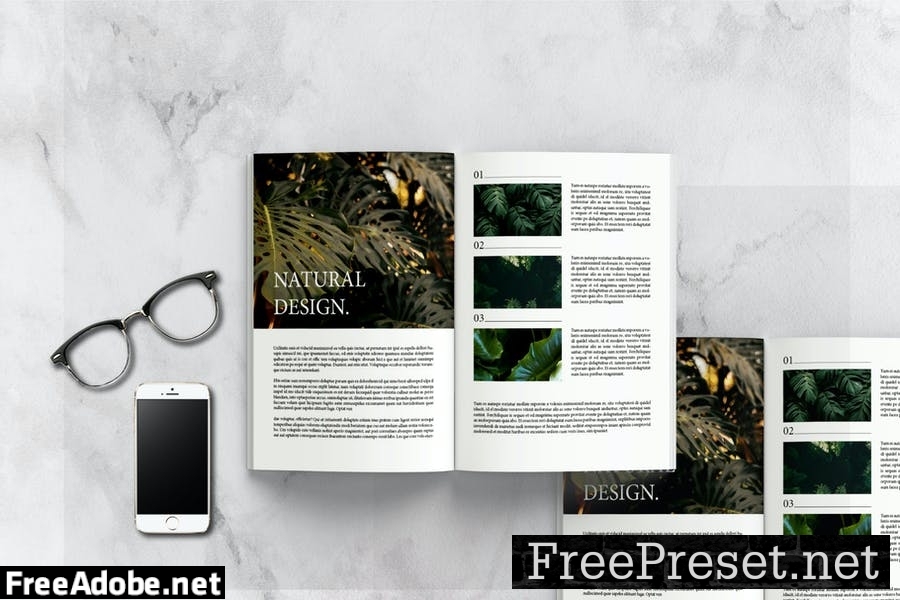 Natural - Magazine Template Y8HVQTM