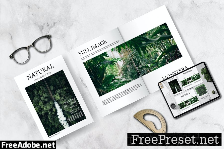 Natural - Magazine Template Y8HVQTM