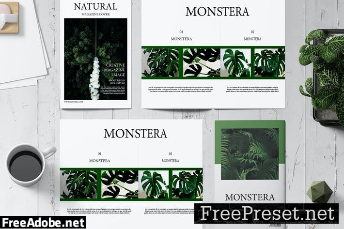 Natural - Magazine Template Y8HVQTM