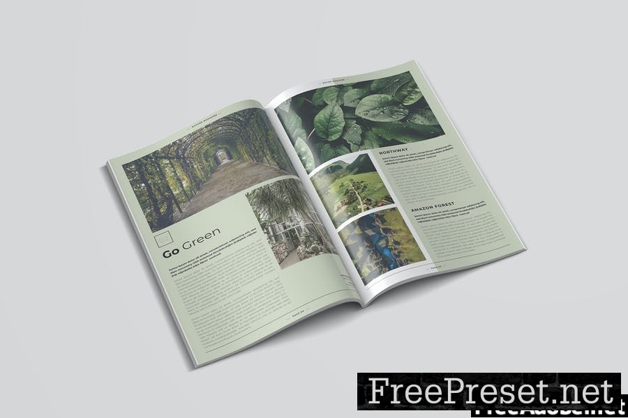 Nature | Magazine Template JFMSW93