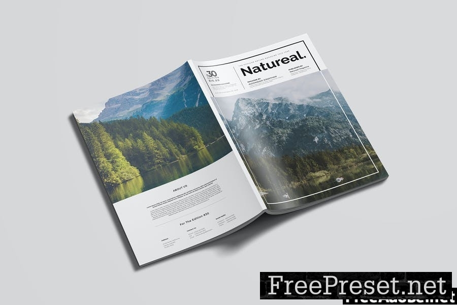 Nature | Magazine Template JFMSW93