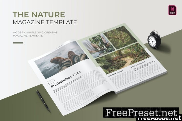 Nature | Magazine Template JFMSW93