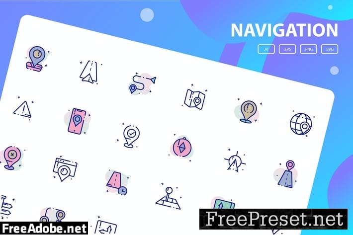 Navigation Icon Pack 7M6VVEQ