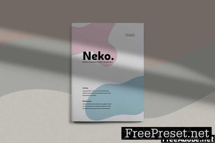 Neko - Brochure Template V4T6FFL