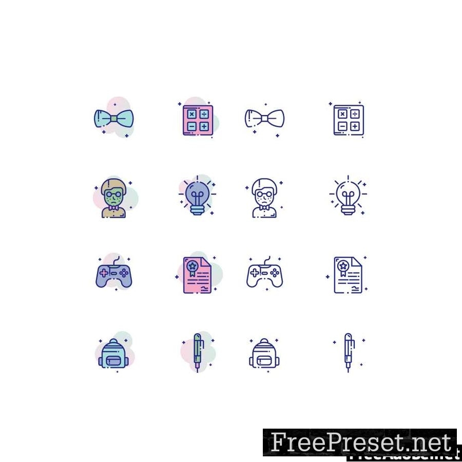 Nerd Icon Pack 5DCSCF4