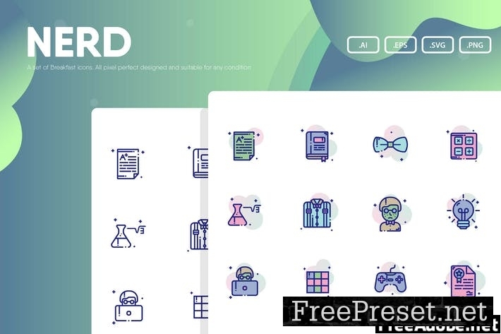 Nerd Icon Pack 5DCSCF4