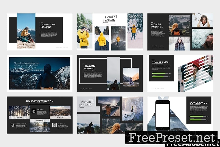 Nevasca : Google Slides Template