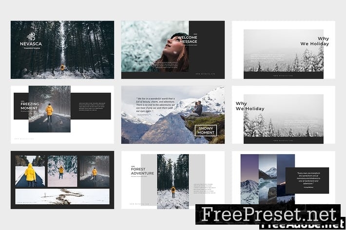 Nevasca : Google Slides Template C6R4KZ