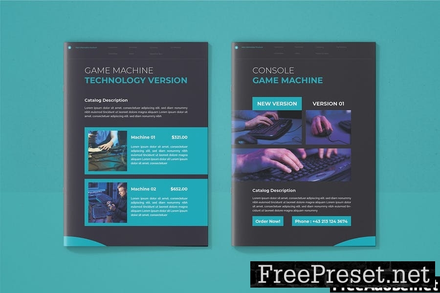 New Machine Technology - Brochure Template