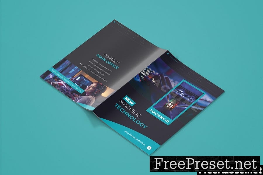 New Machine Technology - Brochure Template