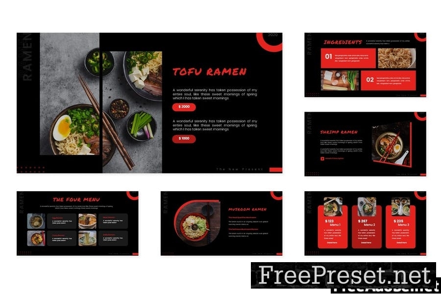 New Ramen - Powerpoint Template