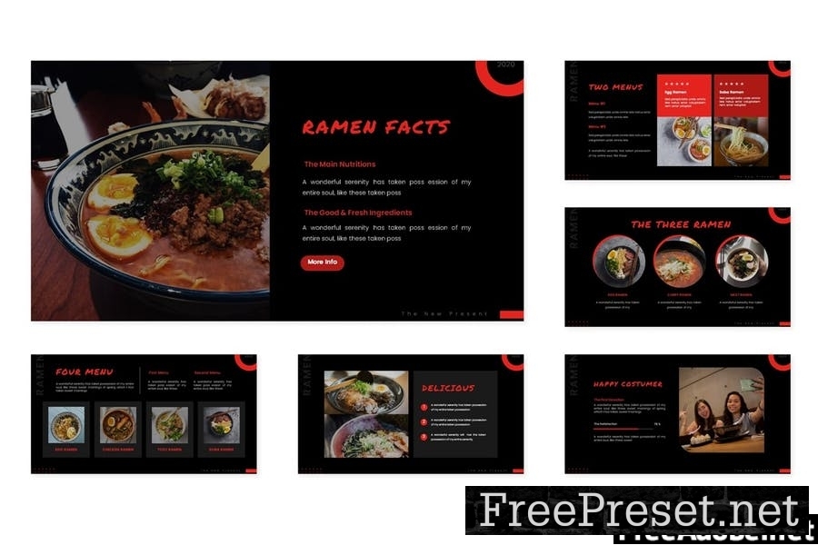 New Ramen - Powerpoint Template