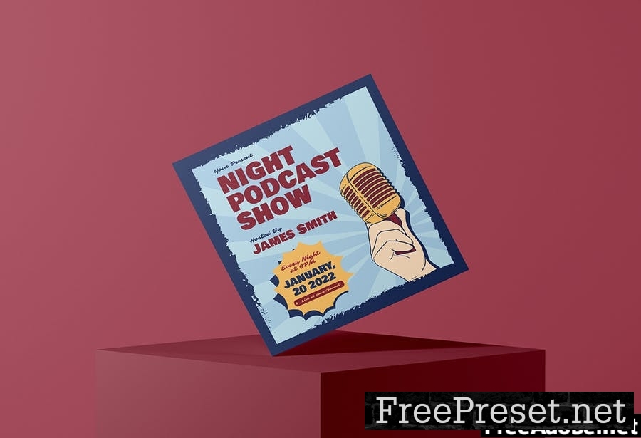 Night Podcast Show - Flyer Media Kit