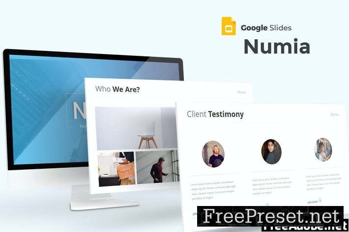 Numia - Google Slides Template ZCQDWE