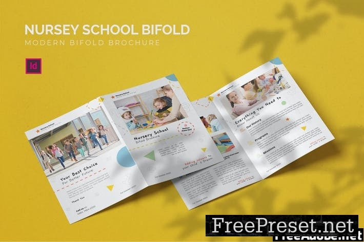 Nursery School - Bifold Brochure 82GF88L