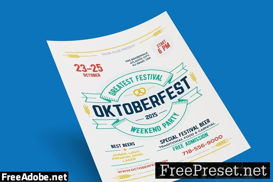 Oktoberfest Festival Poster