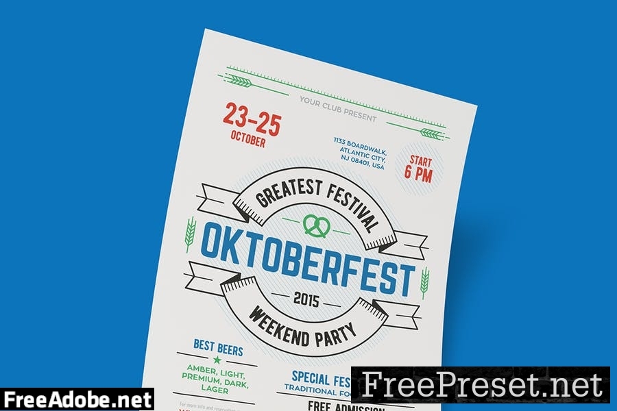 Oktoberfest Festival Poster