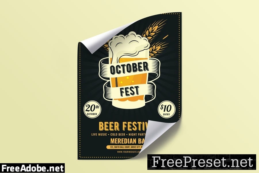 Oktoberfest Flyer Template