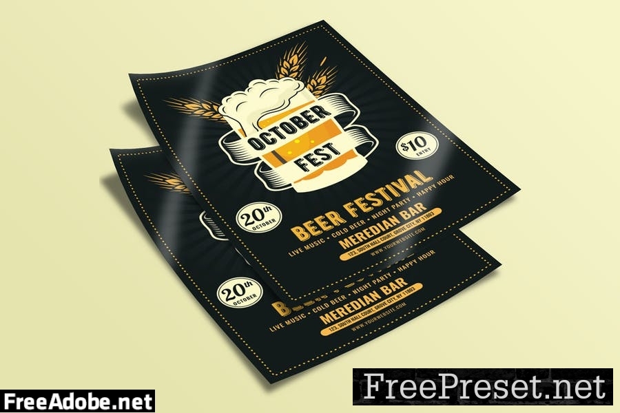 Oktoberfest Flyer Template