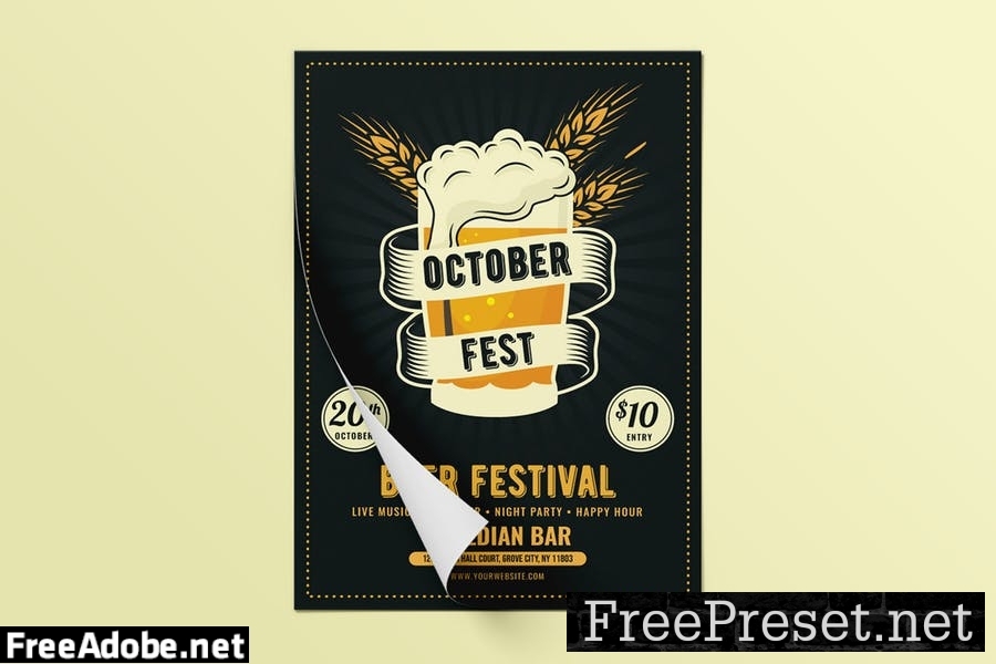 Oktoberfest Flyer Template