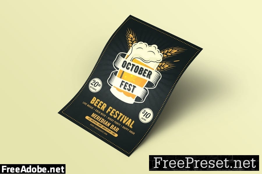 Oktoberfest Flyer Template